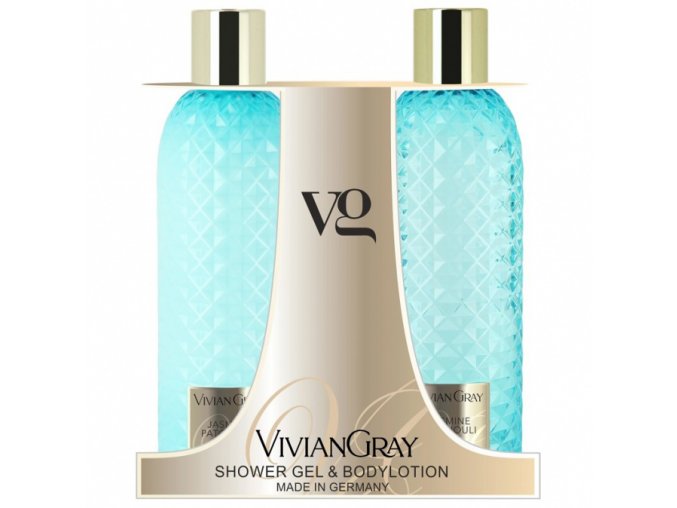 VIVIAN GRAY JASMINE PATCHOULI Shower Gel + Body Lotion 2x300ml - sprchový gel + tělové mléko