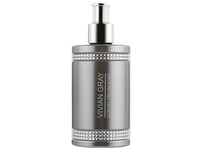 VIVIAN GRAY CRYSTALS GREY Luxury Cream Soap 250ml - luxusní tekuté mýdlo na ruce