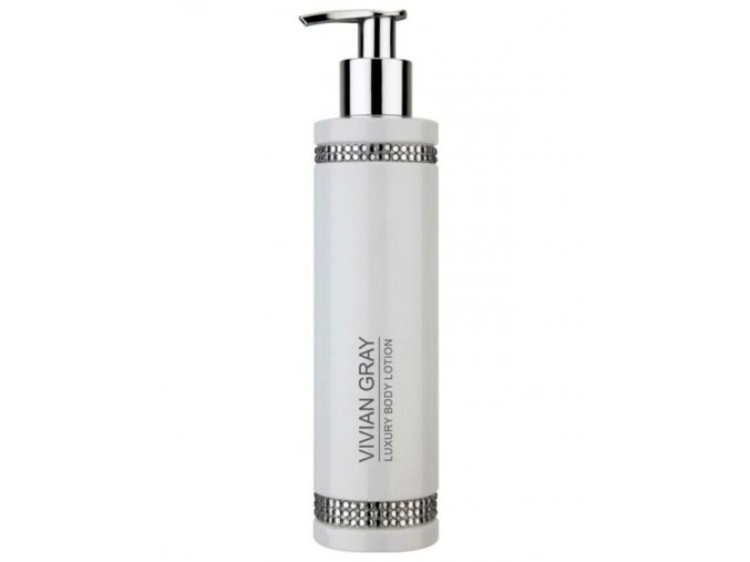 VIVIAN GRAY CRYSTALS WHITE Luxury Body Lotion 250ml - luxusní tělové mléko