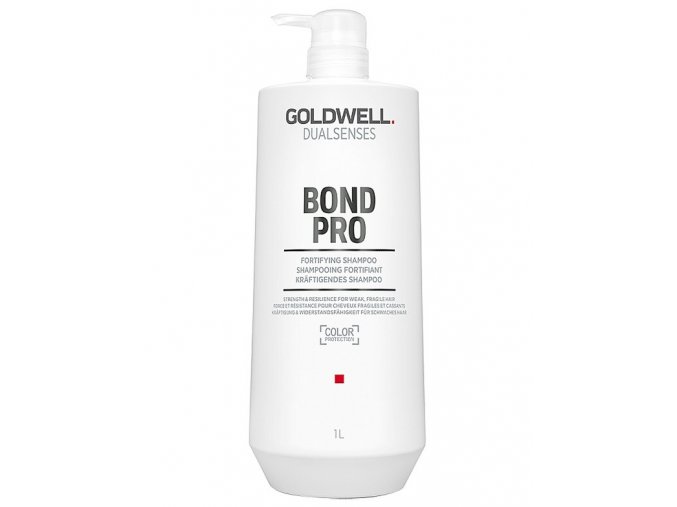 GOLDWELL Dualsenses Bond Pro Fortifying Shampoo 1000ml - šampon na poškozené a barvené vlasy