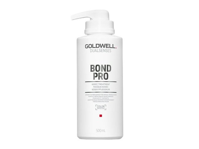 GOLDWELL Dualsenses Bond Pro 60sec Treatment 500ml - maska na poškozené a barvené vlasy
