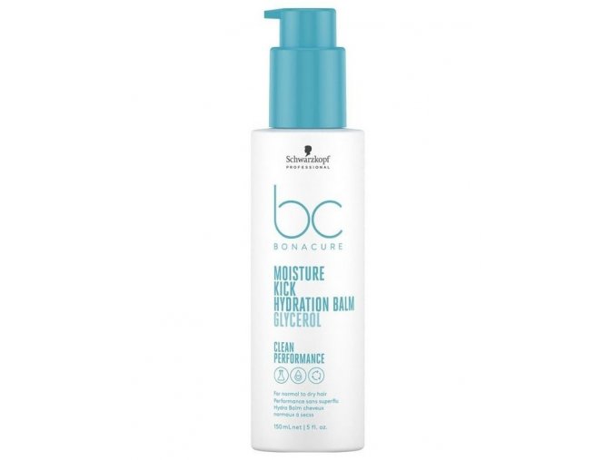 SCHWARZKOPF BC Moisture Kick Hydration Balm 150ml - hydratační balzám na suché vlasy