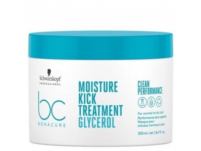 SCHWARZKOPF BC Moisture Kick Treatment 500ml - kůra pro suché a trvalené vlasy