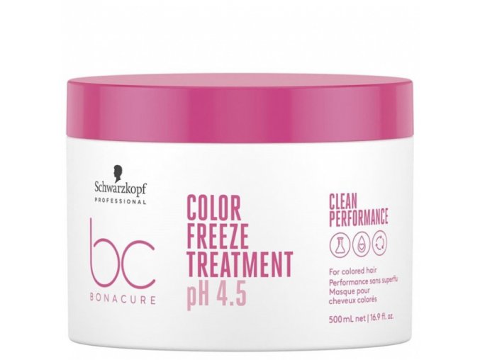 SCHWARZKOPF BC Color Freeze pH 4.5 Treatment 500ml - kůra pro zachování barvy