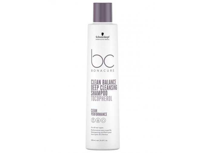 Schwarzkopf Professional BC Clean Balance Deep Cleansing Shampoo 250ml