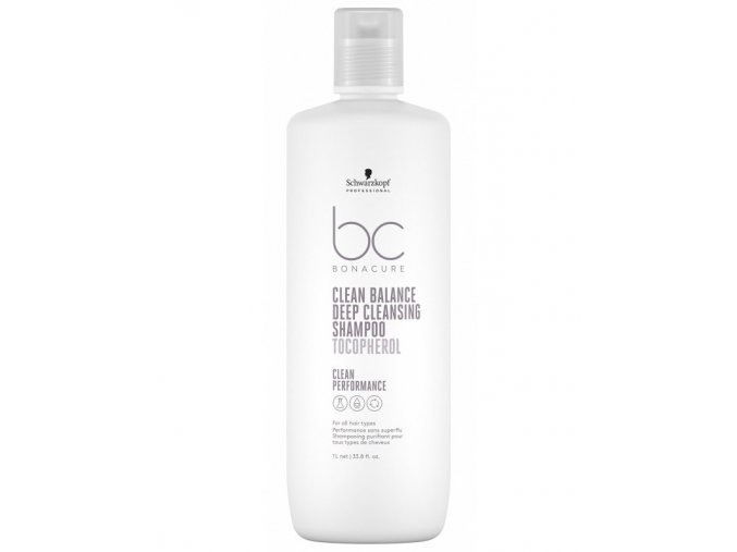 SCHWARZKOPF BC Bonacure Deep Cleansing Shampoo 1000ml - šampon na mastné vlasy