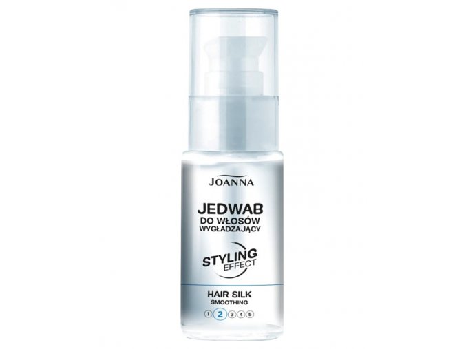 JOANNA Styling Hair Silk 30ml - hedvábí na vlasy pro sametový lesk a hebkost