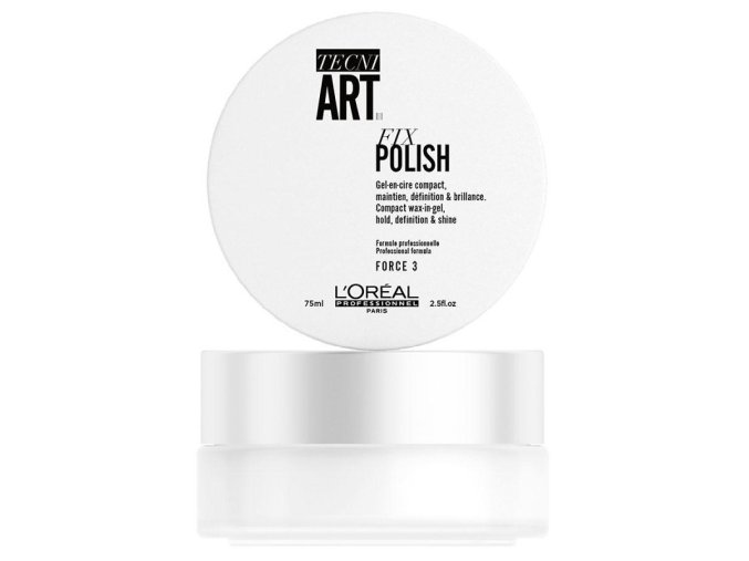 LOREAL Professionnel Tecni.Art Fix Polish Wax-In-Gel 75ml - gelový vosk pro styling vlasů