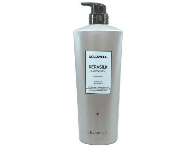 GOLDWELL Kerasilk Reconstruct Shampoo 1000ml - luxusní šampon pro poškozené vlasy