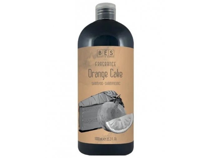 BES Fragrance Orange Cake Shampoo 1000ml - vlasový šampon s vůní pomerančového koláče