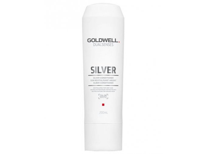 GOLDWELL Dualsenses Silver Conditioner 200ml - kondicioner proti žlutým tónům blond vlasů