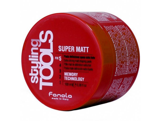 FANOLA Styling Tools Super Matt 100ml - matující stylingová pasta extra silně tužící