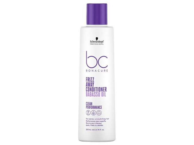 SCHWARZKOPF BC Frizz Away Conditioner 200ml - kondicionér pro nepoddajné a krepaté vlasy