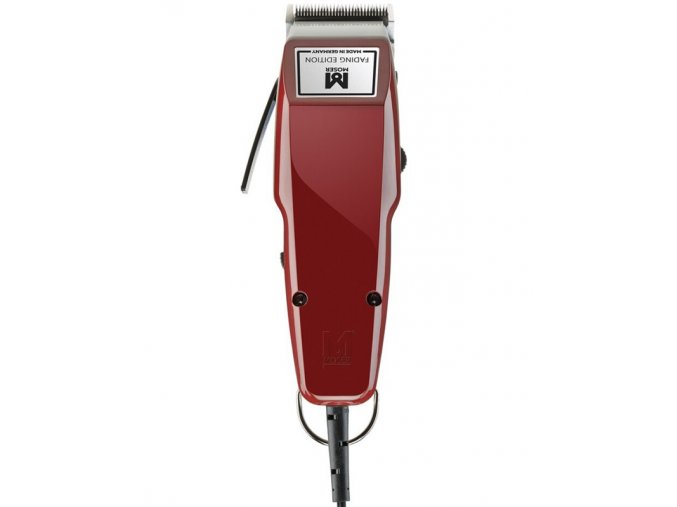 MOSER 1400-0002 Fading Edition - Střihací strojek na vlasy - červeno bílý