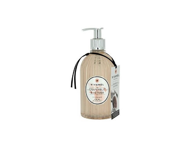 VIVANEL GRAPEFRUIT VETIVER Cream Soap 350ml - luxusní tekuté mýdlo s dávkovačem