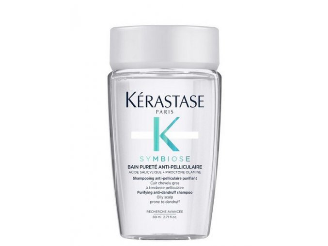 KÉRASTASE Symbiose Bain Pureté Anti-Pelliculaire 80ml - šampon proti lupům a mastné vlasy