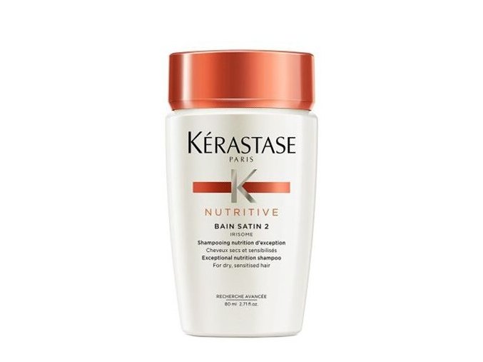 KÉRASTASE Nutritive Bain Satin 2 Irisome 80ml - šampon pro suché, jemné a citlivé vlasy