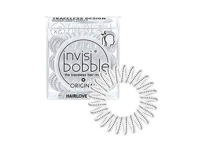 INVISIBOBBLE Original Mother of Chrome 3ks - Spirálové gumičky do vlasů