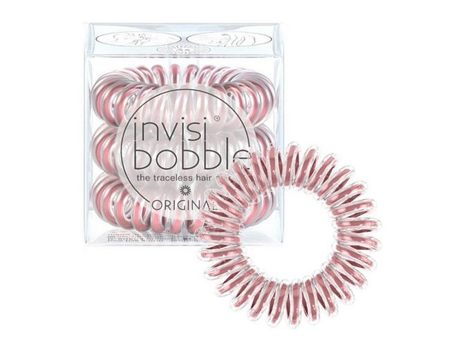 INVISIBOBBLE Original Bella Rosa Galaxy 3ks - Spirálové gumičky do vlasů