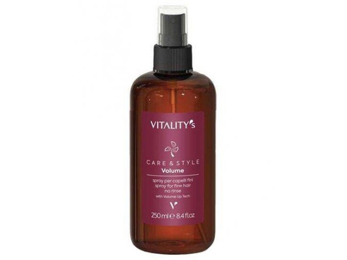 VITALITYS Care & Style Volume Spray For Fine Hair 250ml - objemový sprej pro jemné vlasy