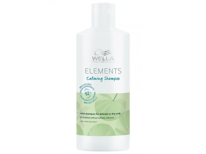 WELLA Elements Calming Shampoo 500ml - zklidňující šampon pro citlivou pokožku hlavy