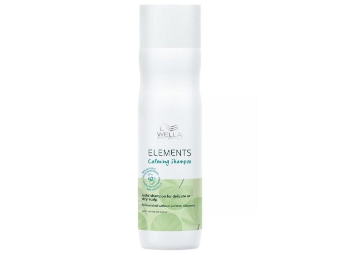 WELLA Elements Calming Shampoo 250ml - zklidňující šampon pro citlivou pokožku hlavy