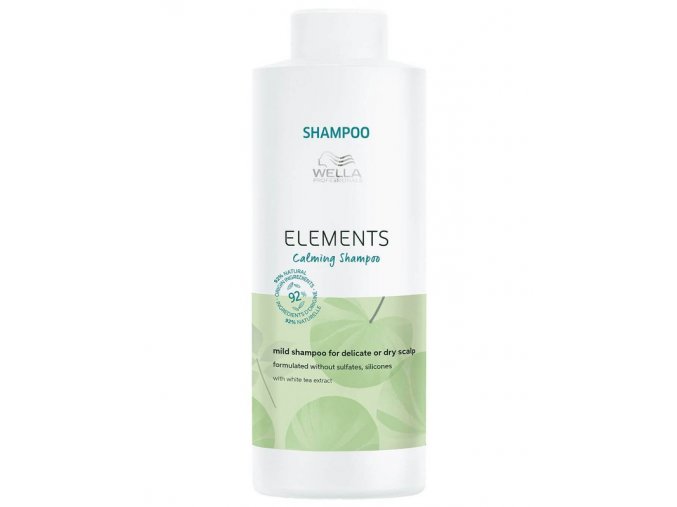 WELLA Elements Calming Shampoo 1000ml - zklidňující šampon pro citlivou pokožku hlavy