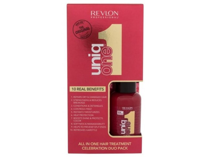 REVLON Uniq One All In One Hair Treatment Celebration DUO PACK 150ml + 50ml - vlasová kúra