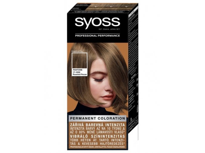 SYOSS Professional Permanentní barva na vlasy - Roasted Pecan 6-66