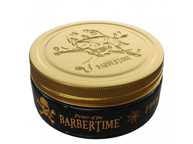 BARBERTIME Fiber Pomade Spider 150ml - krémový vosk pro rychlou úpravu vlasů