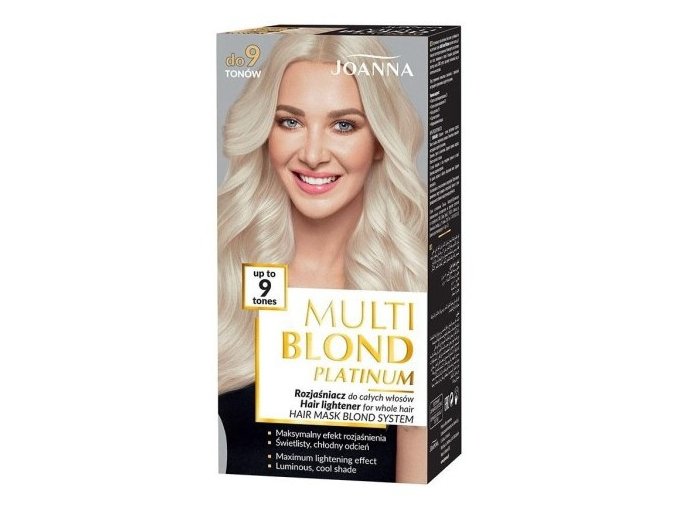 JOANNA Ultra Color MULTI BLOND Platinum 9 Tones - ultra silný zesvětlovač až o 9 odstínů