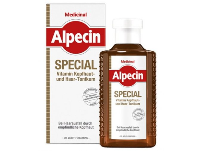 ALPECIN MEDICINAL SPECIAL Tonikum proti padání vlasů a citlivé pokožce hlavy 200ml