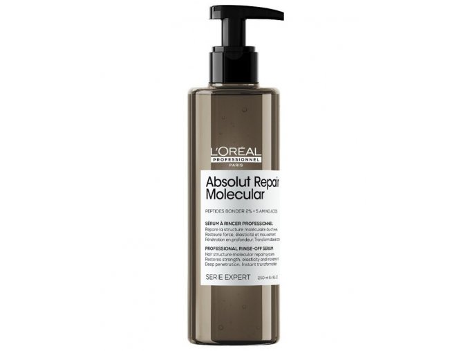 LOREAL Serie Expert Absolut Repair Molecular Rinse-Off Serum 250ml - pro značně poškozené vlasy