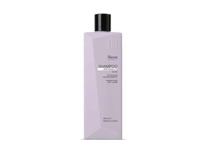 BHEYSÉ Professional Silver Shampoo No-Yellow 300ml - stříbrný šampon s protižlutým efektem