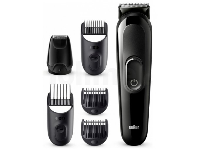 BRAUN MGK 3410 All-in-One Style Kit 6in1 - víceúčelový zastřihovač vlasů a vousů