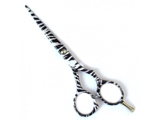 PRO FEEL JAPAN Bílá Zebra 5255 profesionální kadeřnické nůžky na vlasy 5,5'