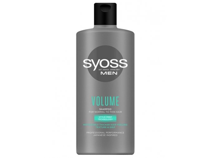 SYOSS MEN Men Volume Shampoo 440ml - pánský šampon pro objem vlasů