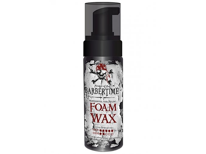 BARBERTIME Foam Wax 150ml - pánský pěnový vosk s keratinem pro objem vlasů