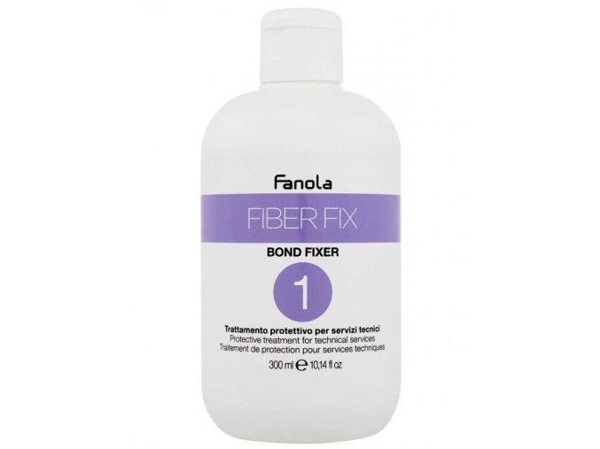 FANOLA Fiber Fix Bond Fixer N.1 300ml - rekonstrukce pro barvené a odbarvované vlasy
