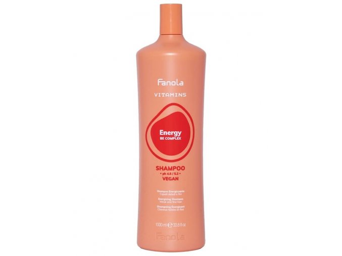 FANOLA Vitamins Energy Shampoo 1000ml - šampon proti padání vlasů