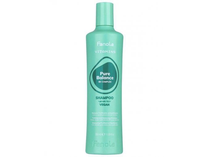 FANOLA Vitamins Pure Balance Shampoo 350ml - šampon proti lupům a mastným vlasům