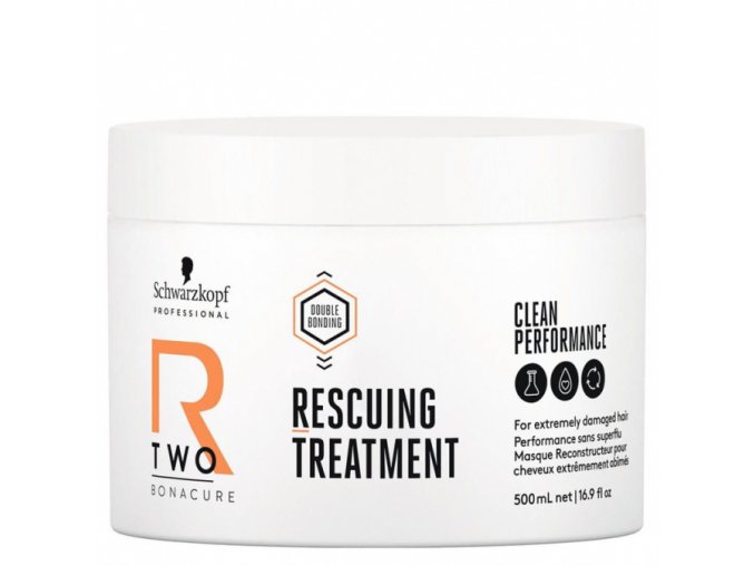 SCHWARZKOPF R-Two Rescuing Treatment 500ml - intenzivní kúra na extrémně poničené vlasy