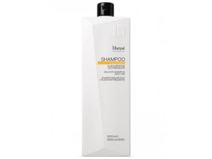 BHEYSÉ Professional Delicato Shampoo 1000ml - šampon s keratinem a Aloe Vera pro denní mytí