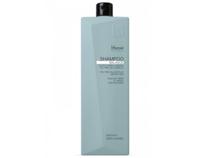 BHEYSÉ Professional Balance Shampoo 1000ml - šampon na mastné vlasy s Tea Tree olejem