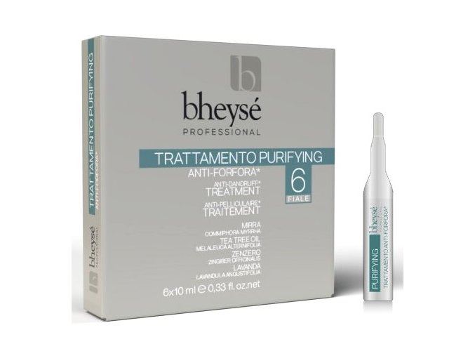 BHEYSÉ Professional Purifying Treatment 6x10ml - ampule proti lupům