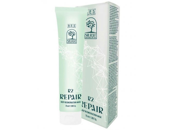 BES Silkat Repair R2 Deep Reconstruction Mask 170ml - Opravná kúra pro zničené vlasy