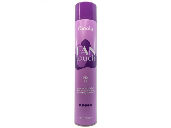 FANOLA Fan Touch Fix It Extra Strong Hair Spray 750ml - extra silně tužící lak na vlasy