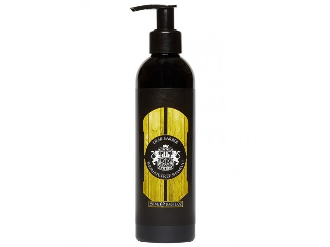 DEAR BARBER Sulphate Free Shampoo 250ml - pánský šampon na vlasy bez sulfátů