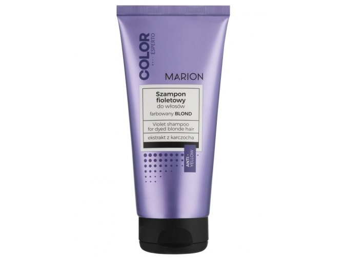 MARION Color Esperto Violet Shampoo 200ml - šampon pro studenou blond, neutralizuje žlutý odstín