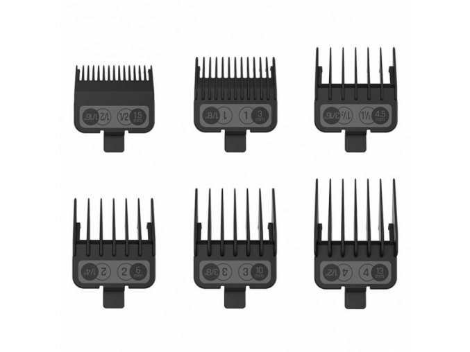 JRL Professional Premium Guards 6ks - Set prémiových univerzálních přídavných hřebenů